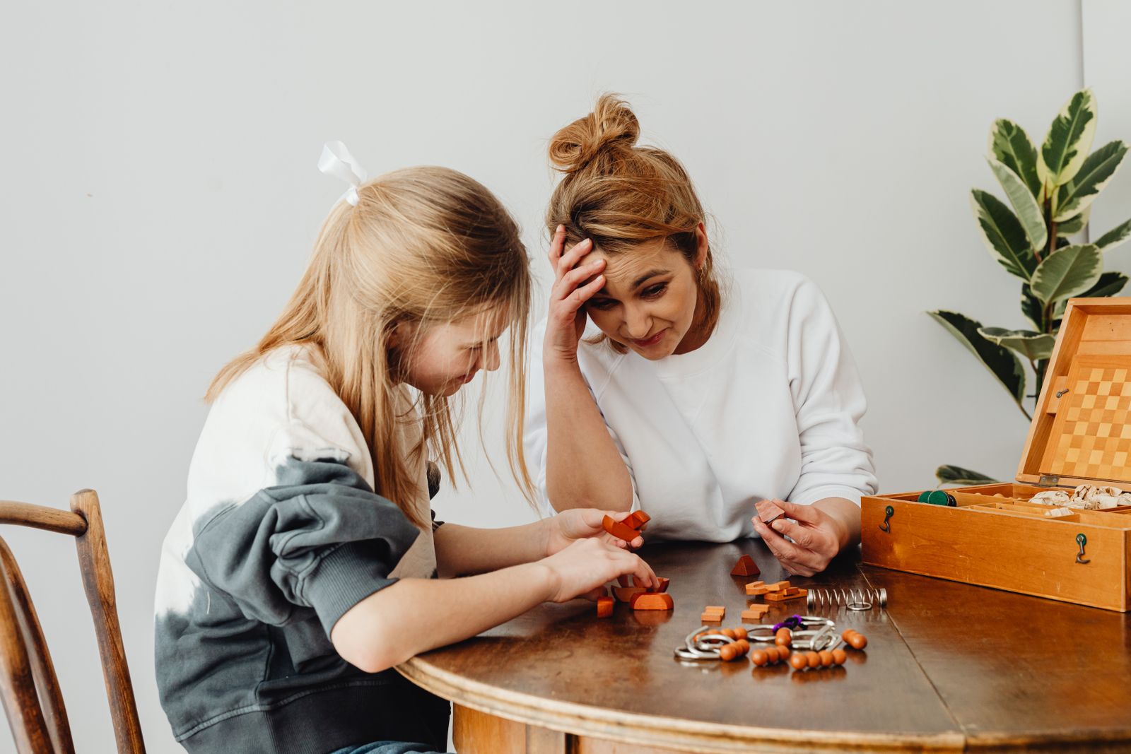A session with a child based on ABA principles